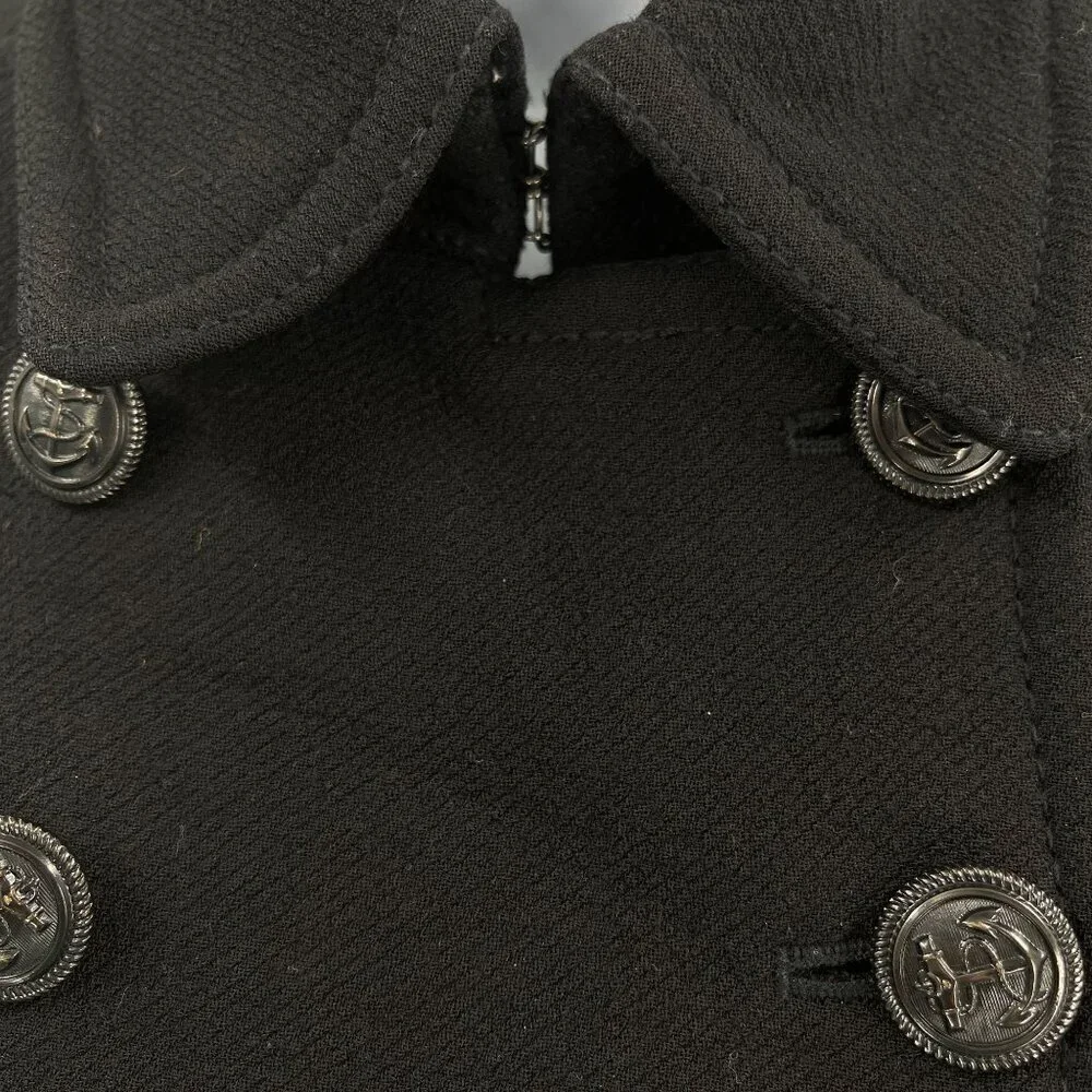 J. Crew Double Cloth Townhouse Trench Wool Double Breasted Coat - Picture 6 of 7